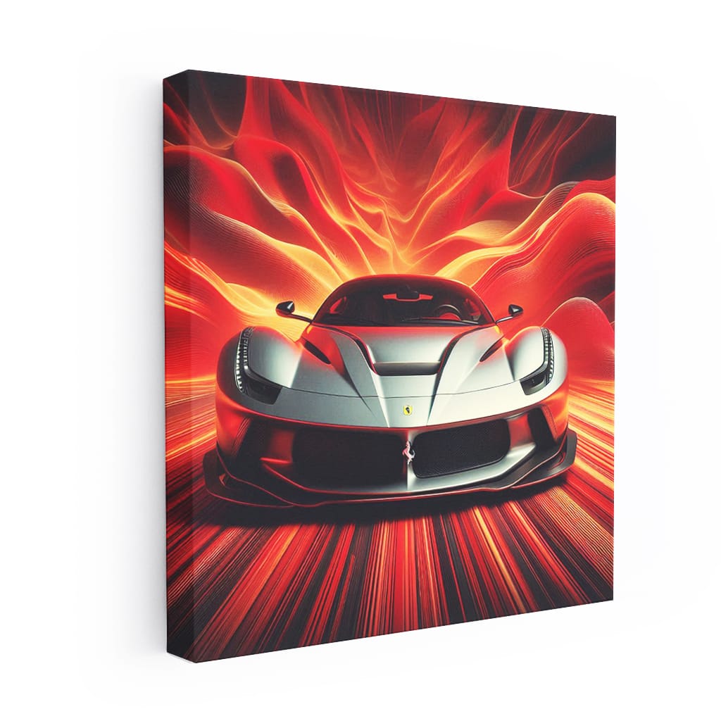 Ferrari SF90 Stradale Abstract - Power Meets Elegance