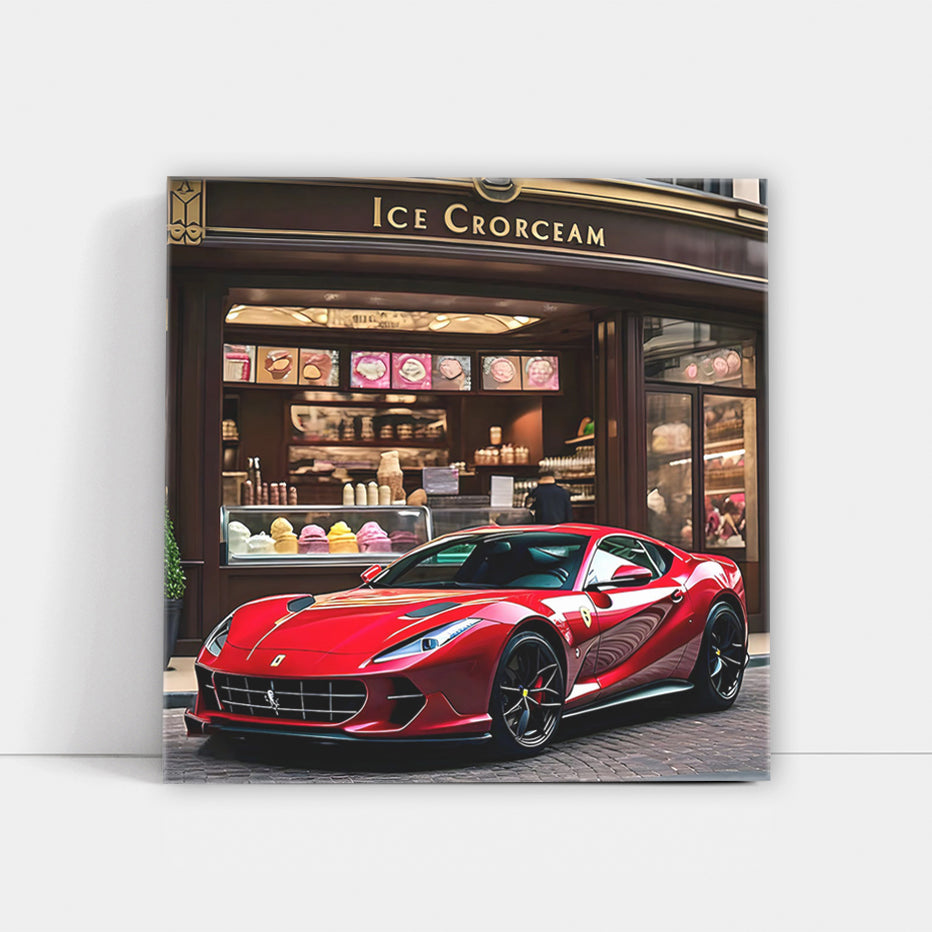 Burgundy Ferrari 812 Superfast - Sweet Powerhouse