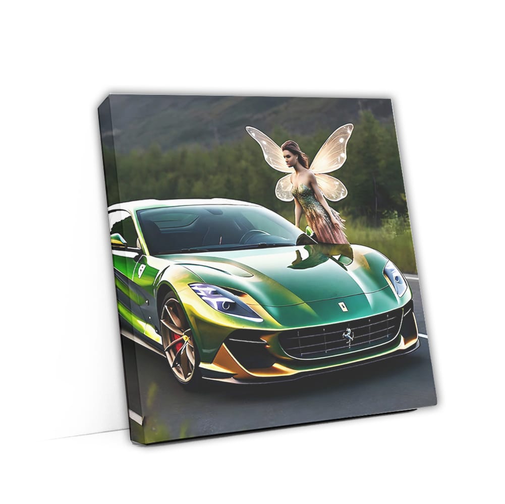 Green Ferrari 812 Superfast - Epitome of Italian Speed