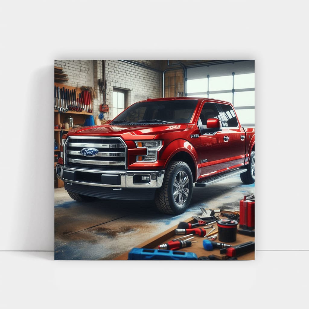 Ford F-150 Paint Finish - Rugged Elegance on Road