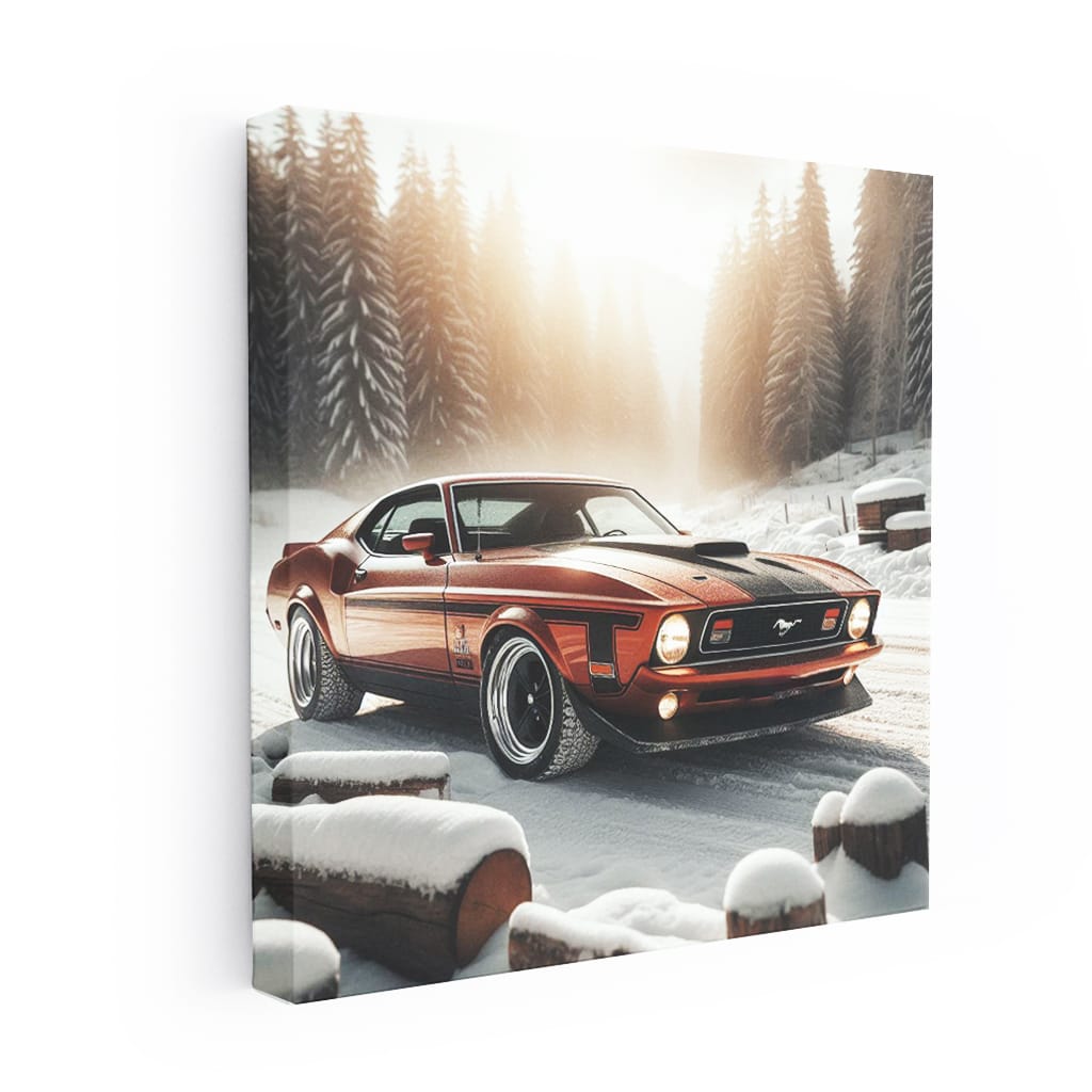 Ford Mustang Mach 1 Winter: Power Meets Elegance