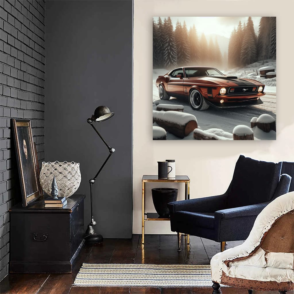 Ford Mustang Mach 1 Winter: Power Meets Elegance