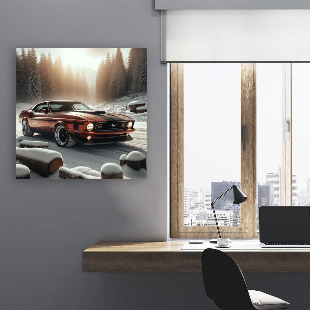 Ford Mustang Mach 1 Winter: Power Meets Elegance