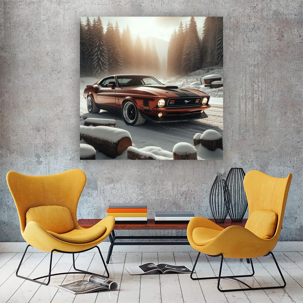 Ford Mustang Mach 1 Winter: Power Meets Elegance