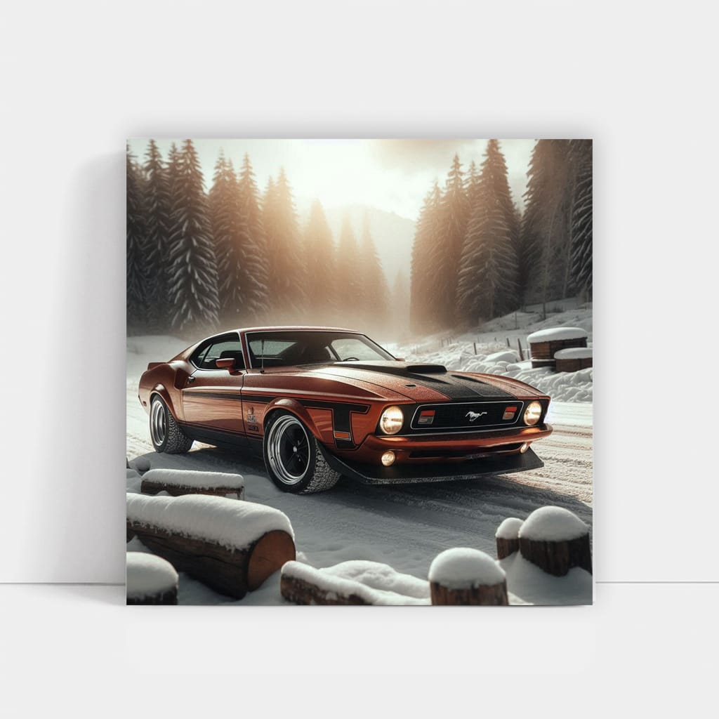 Ford Mustang Mach 1 Winter: Power Meets Elegance