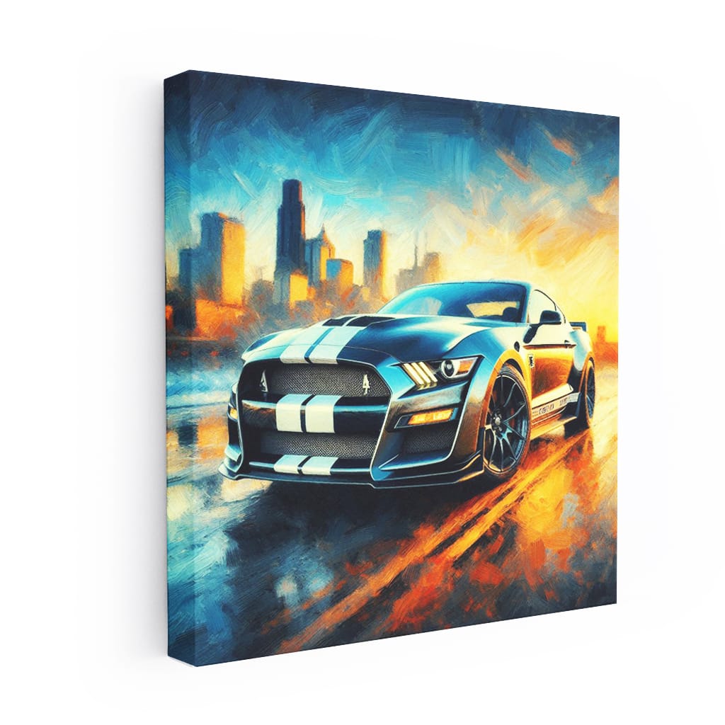 Impressionist Ford Mustang Shelby GT500 - Power and Elegance