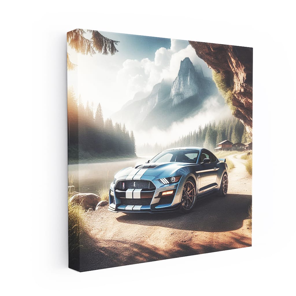 Scenic Ford Mustang Shelby GT500 - Power & Elegance