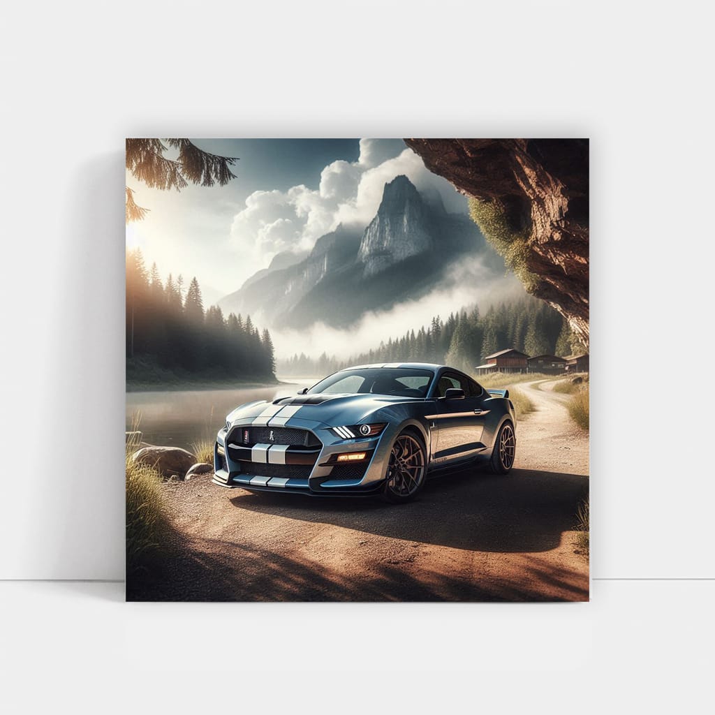 Scenic Ford Mustang Shelby GT500 - Power & Elegance