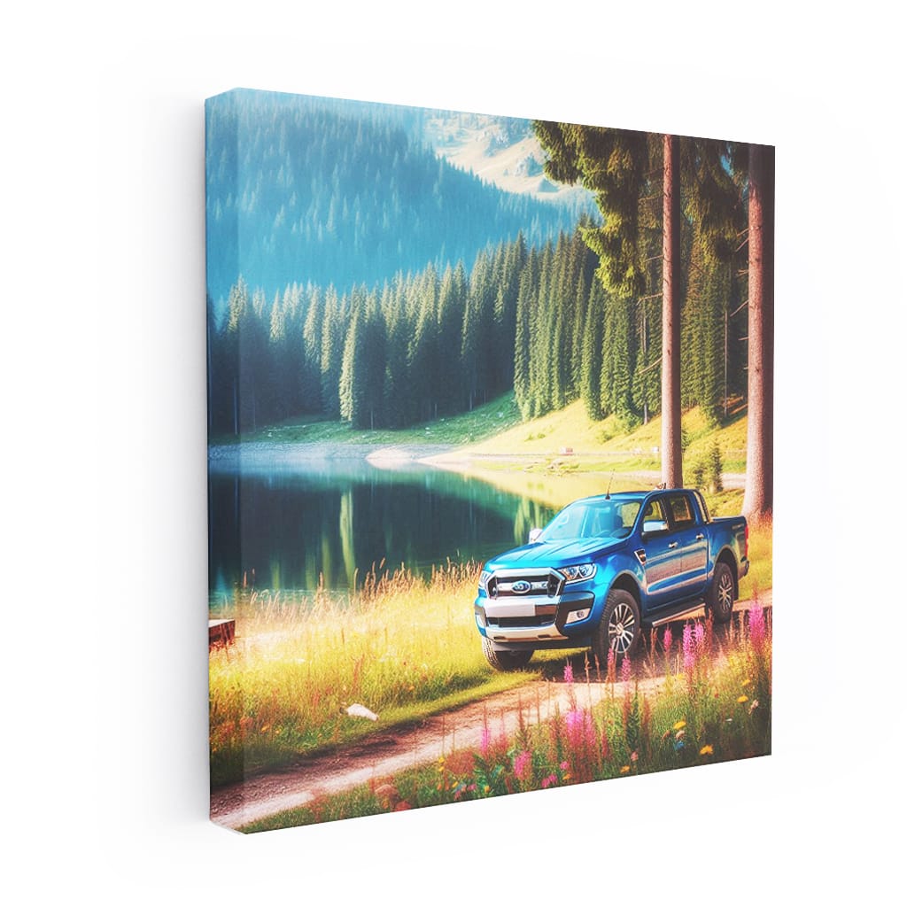 Ford Ranger Adventure at Lake - Rugged and Reliable