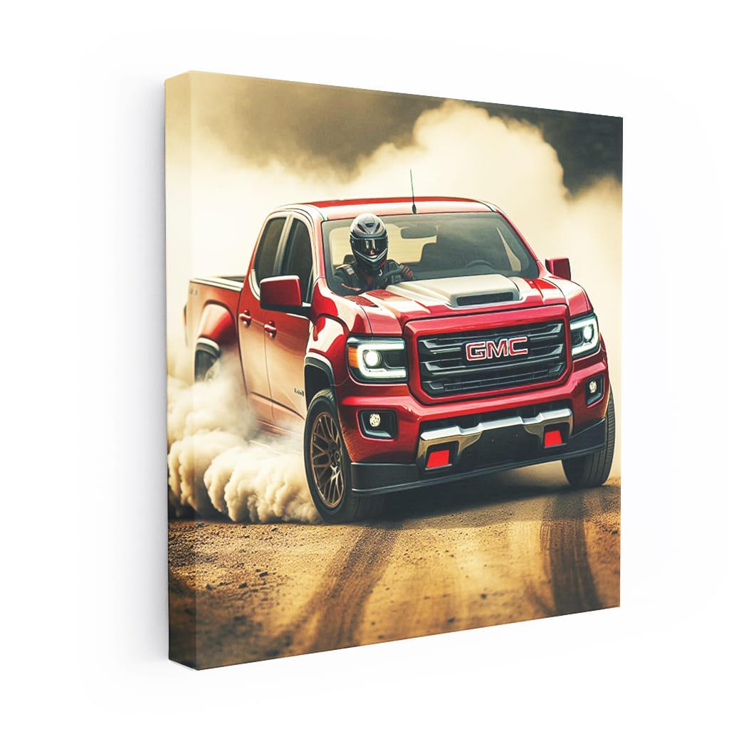 GMC Canyon Drifting Action - Power and Precision on Display