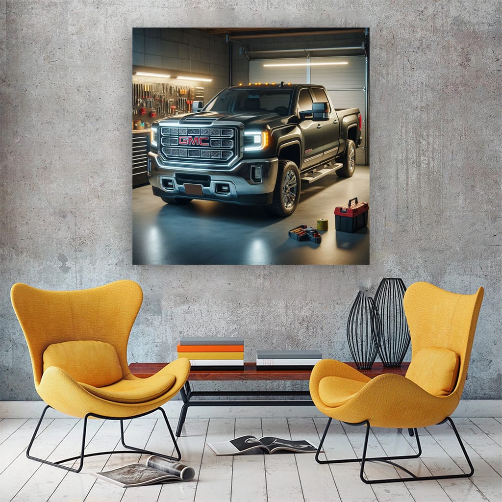 GMC Sierra 2500HD Parking - Power Meets Precision in Style
