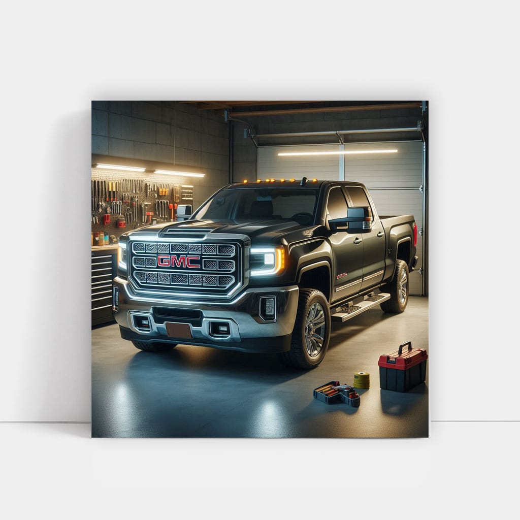 GMC Sierra 2500HD Parking - Power Meets Precision in Style