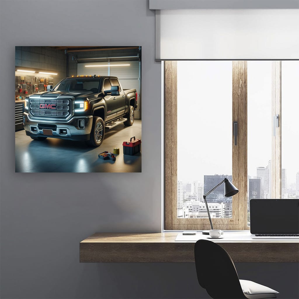 GMC Sierra 2500HD Parking - Power Meets Precision in Style