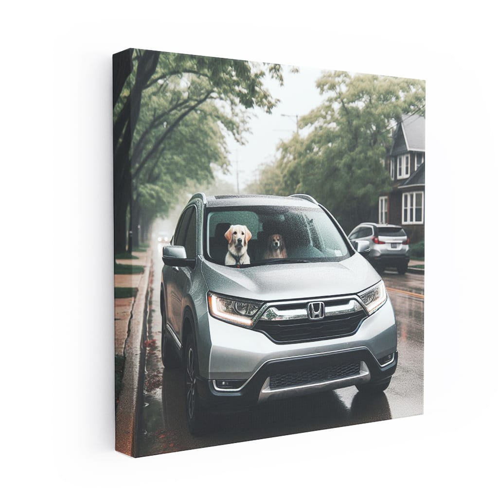 Honda CR-V in Cloudy Weather - Reliable and Versatile SUV