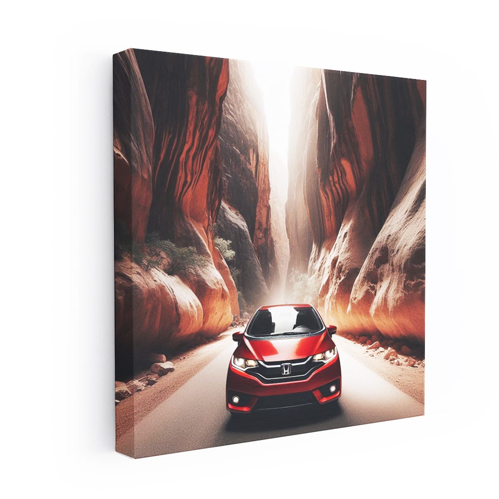 Honda Fit Canyon in Motion - Compact and Adventurous