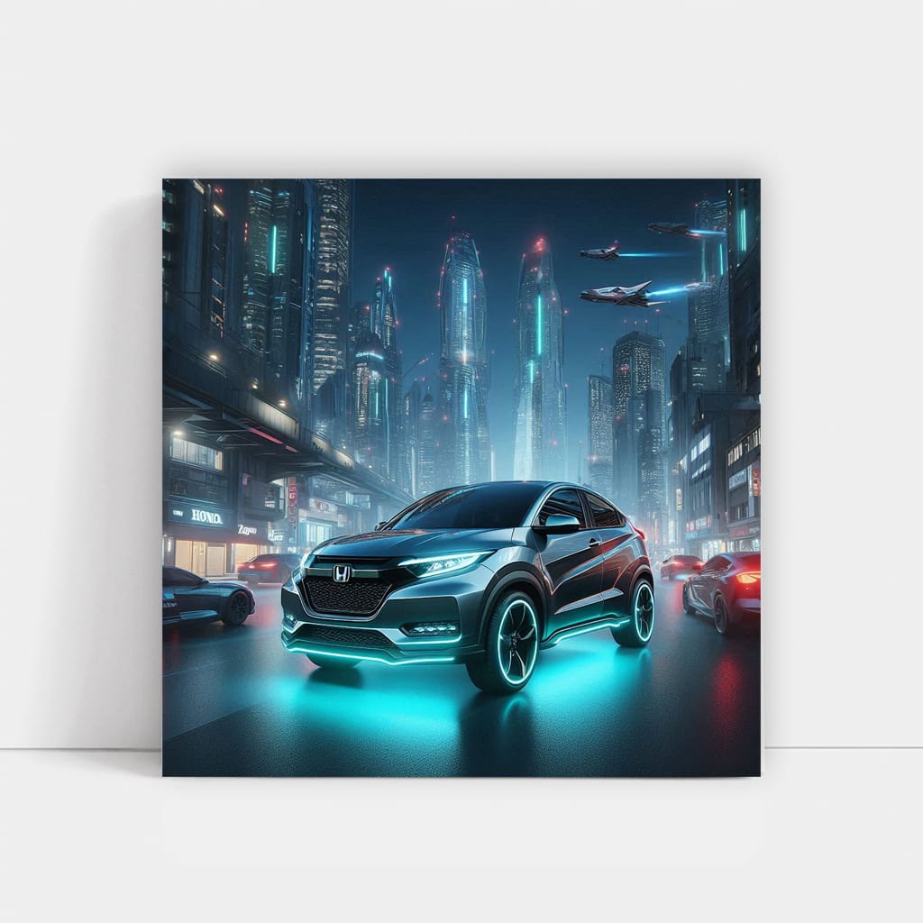Honda HR-V Neon - Vibrant Style, Futuristic Drive