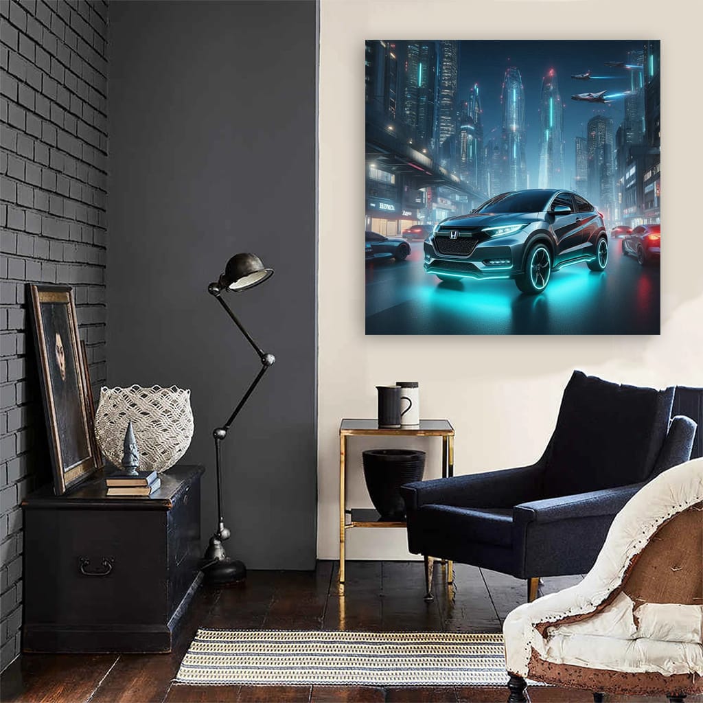 Honda HR-V Neon - Vibrant Style, Futuristic Drive