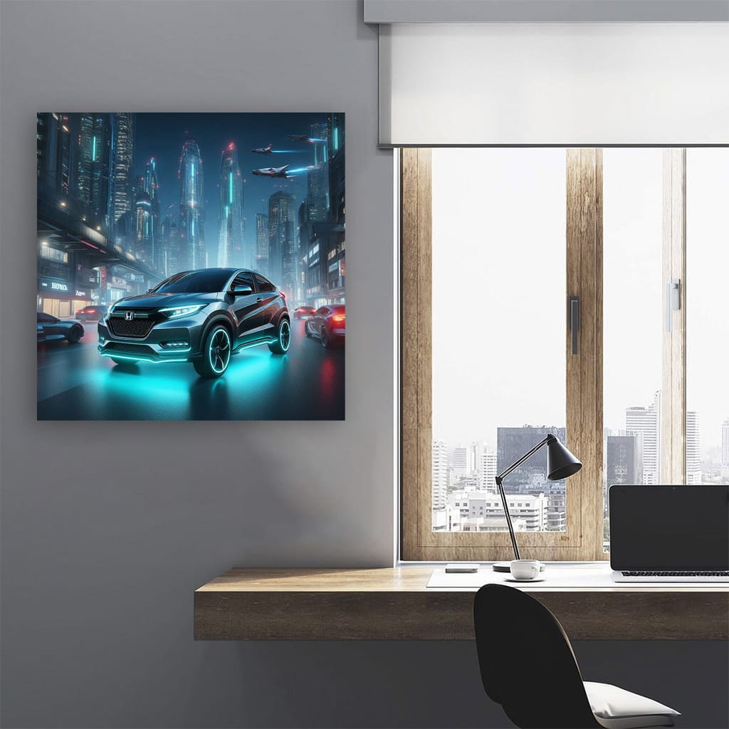 Honda HR-V Neon - Vibrant Style, Futuristic Drive