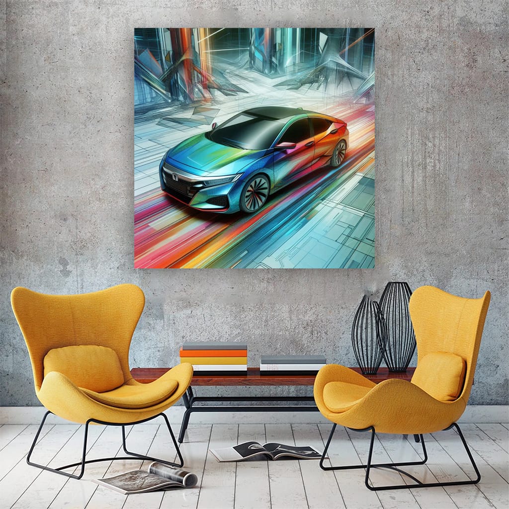 Honda Insight Abstract: Sleek, Efficient Design