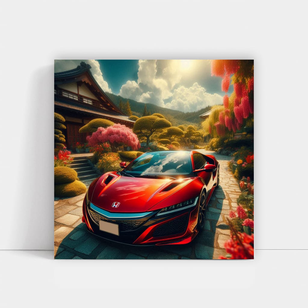 Honda NSX in Sunny Weather