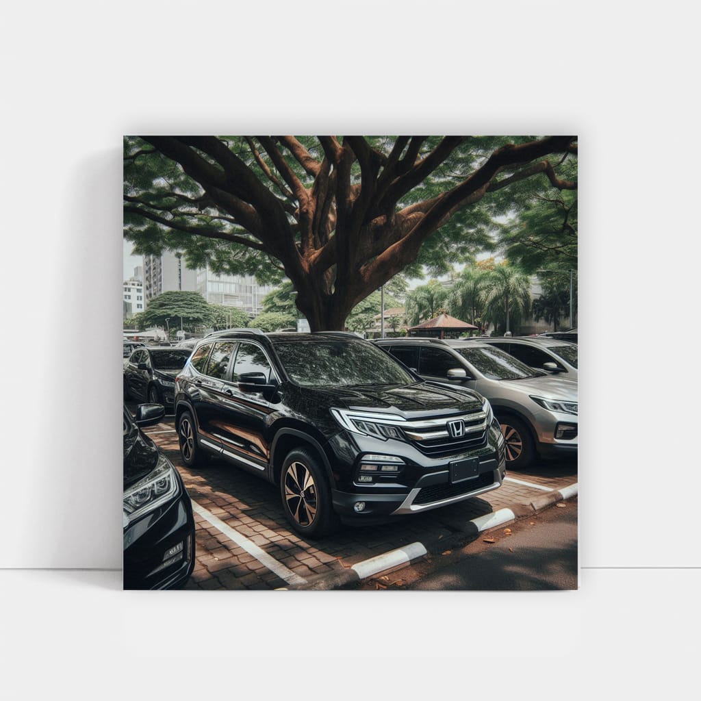 Honda Pilot Parking - Adventure-Ready SUV in City