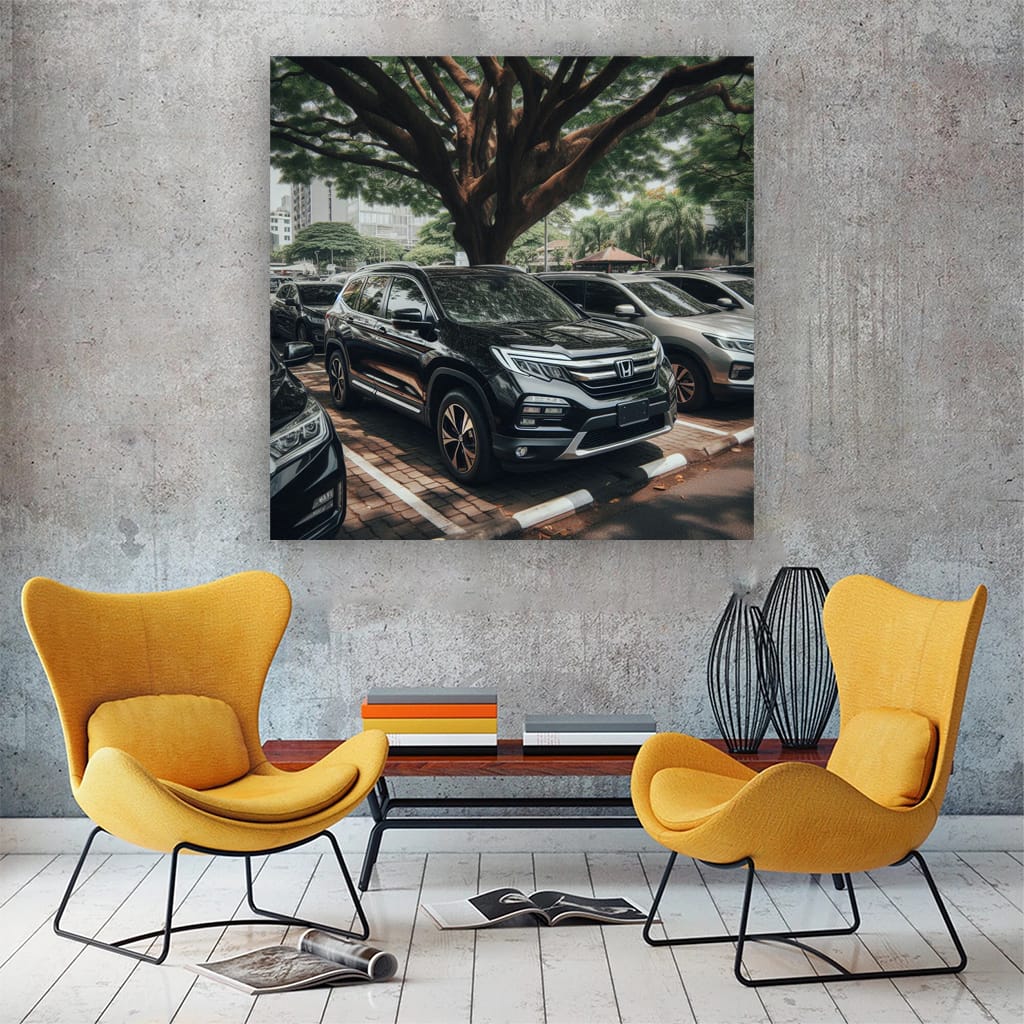 Honda Pilot Parking - Adventure-Ready SUV in City