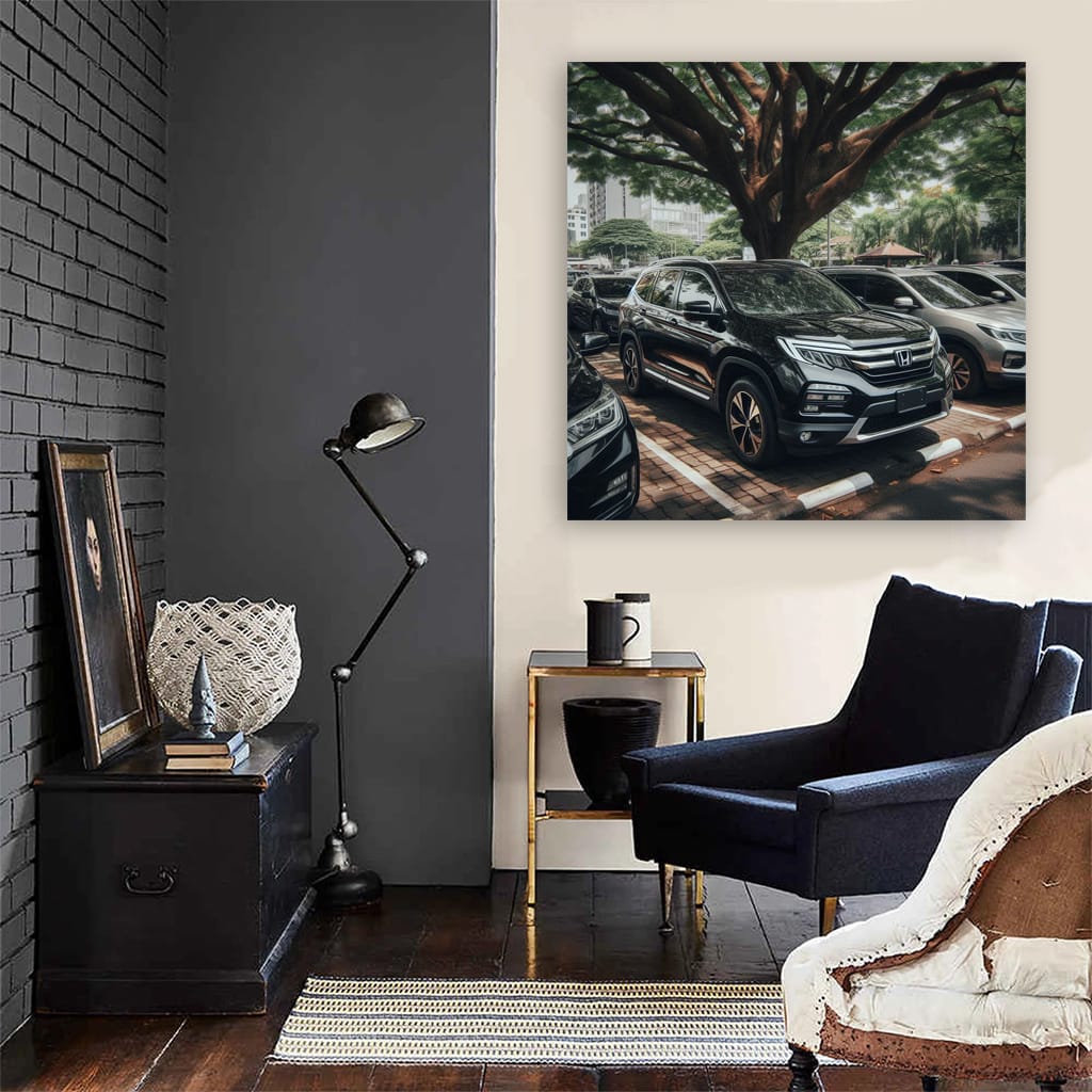 Honda Pilot Parking - Adventure-Ready SUV in City