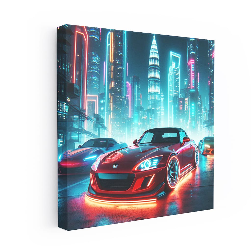 Honda S2000 Neon - Fusion of Style and Speed