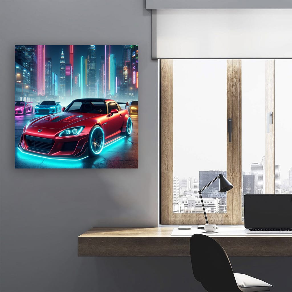 Honda S2000 Neon - Sporty and Eye-Catching