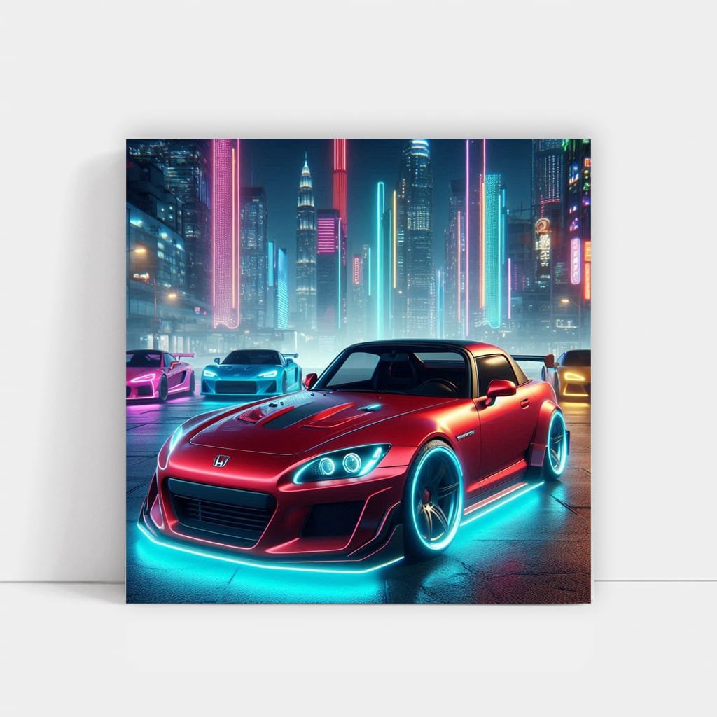 Honda S2000 Neon - Sporty and Eye-Catching