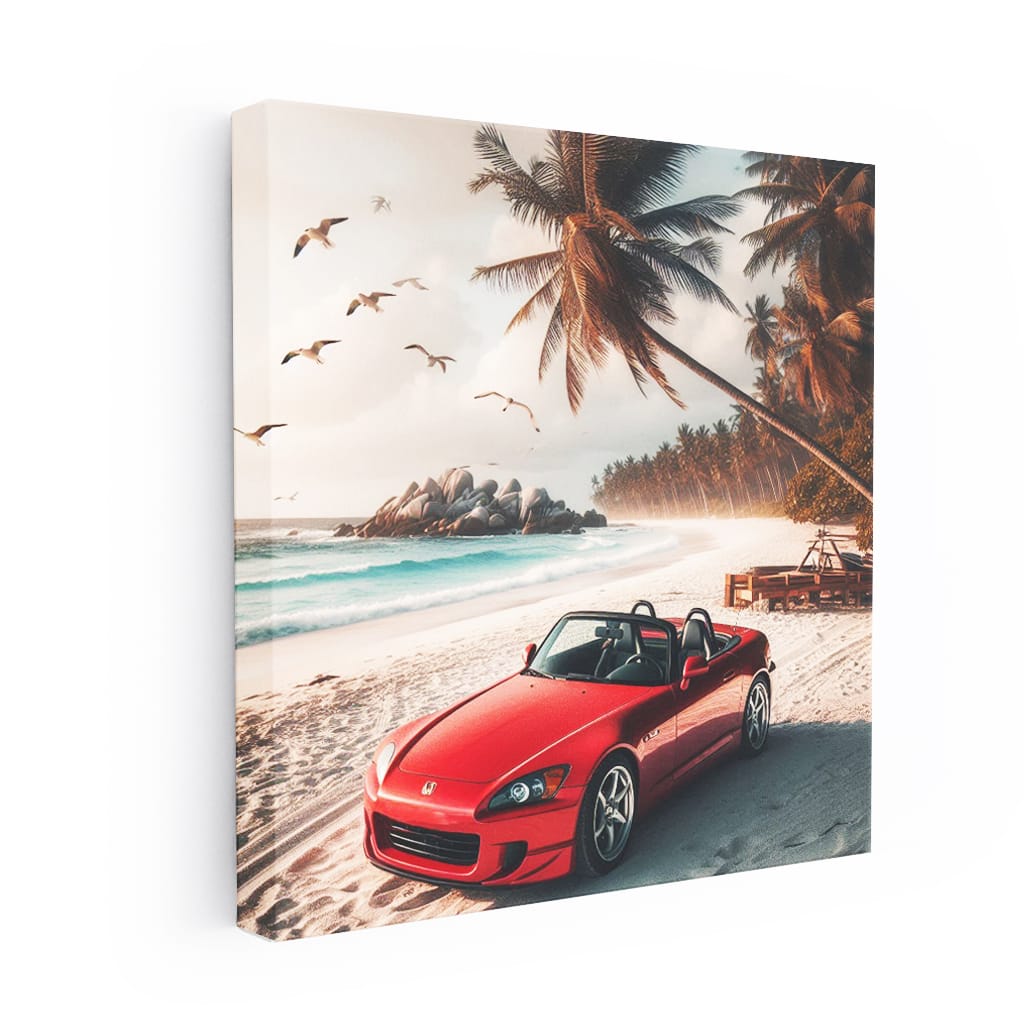 Stunning Honda S2000 on Beach - Style Meets Performance