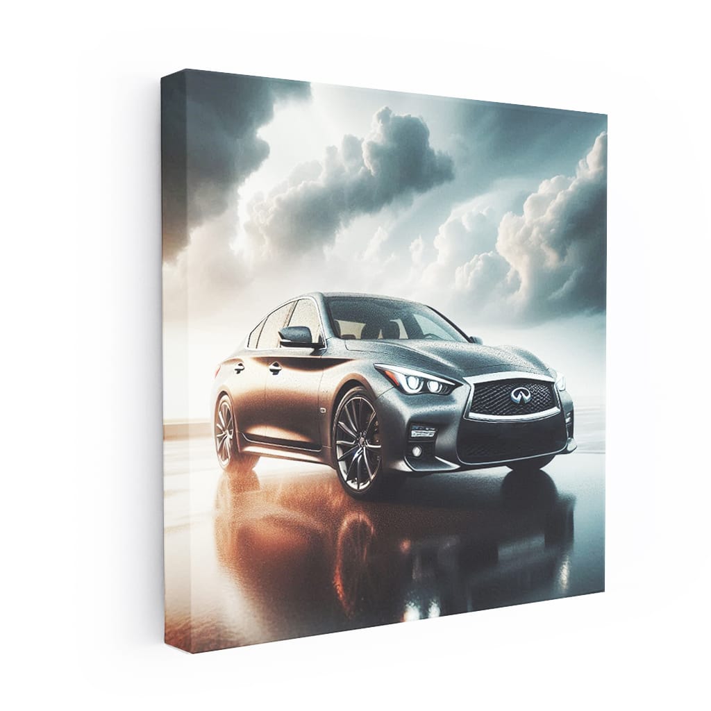 Infiniti Q50 in Overcast Weather - Elegance Meets Performance