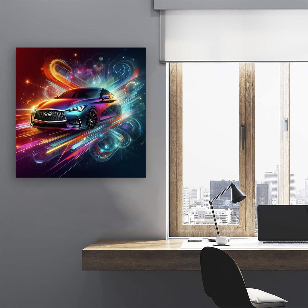 Infiniti Q60 Abstract - Sleek and Powerful Design