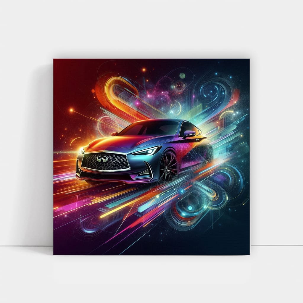 Infiniti Q60 Abstract - Sleek and Powerful Design