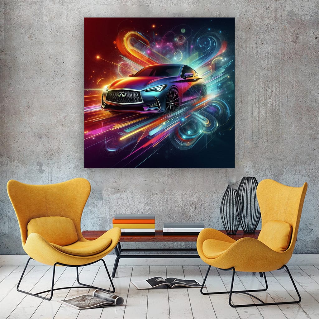 Infiniti Q60 Abstract - Sleek and Powerful Design
