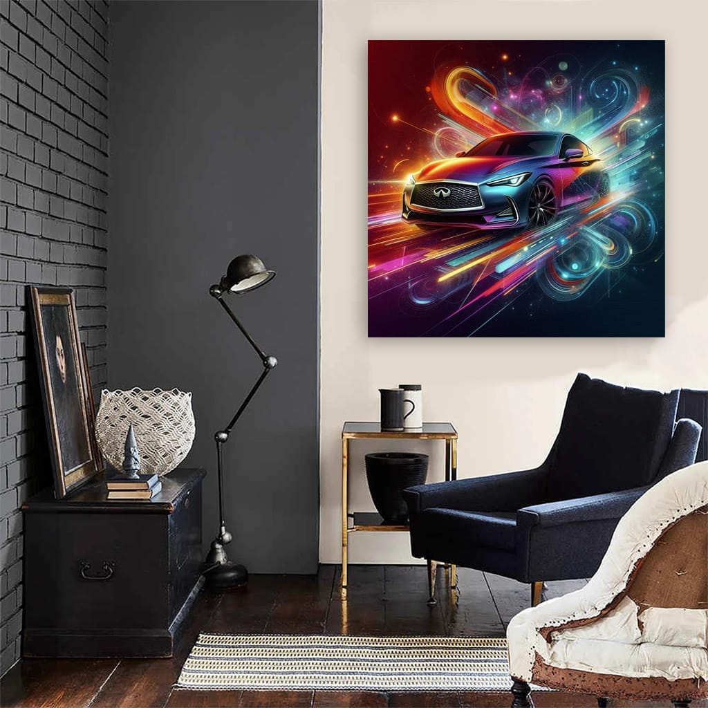 Infiniti Q60 Abstract - Sleek and Powerful Design
