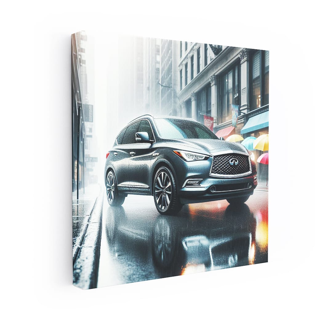 Infiniti QX60 in Rain: Elegance and Performance Unleashed