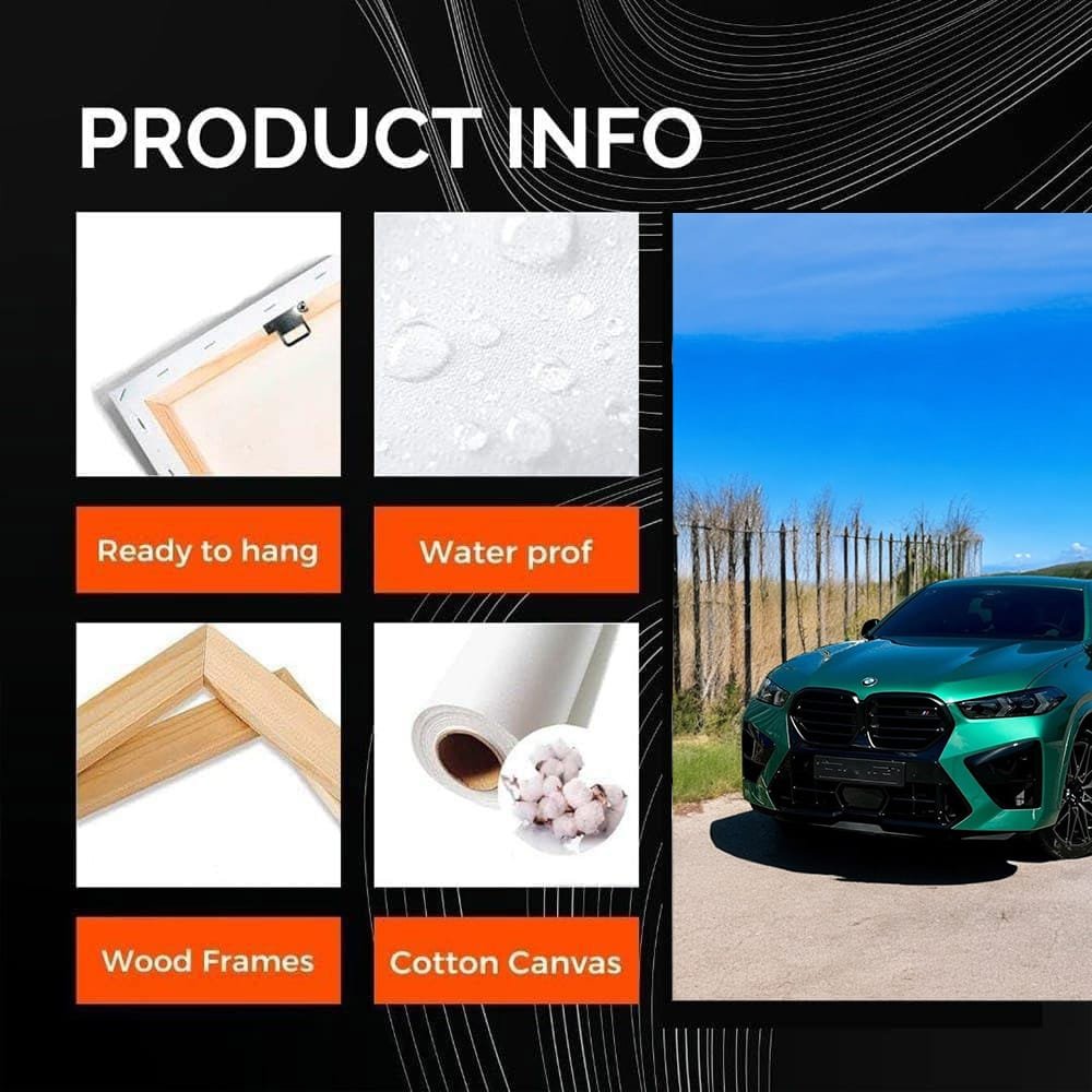 Isle of Man BMW X6 M Competition in Green - Power Unleashed - EnjoyStore