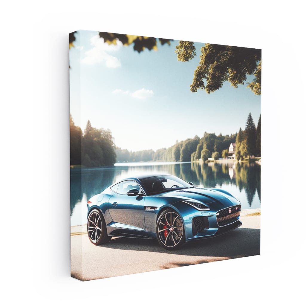 Jaguar F-Type by Lake - Elegance Meets Power