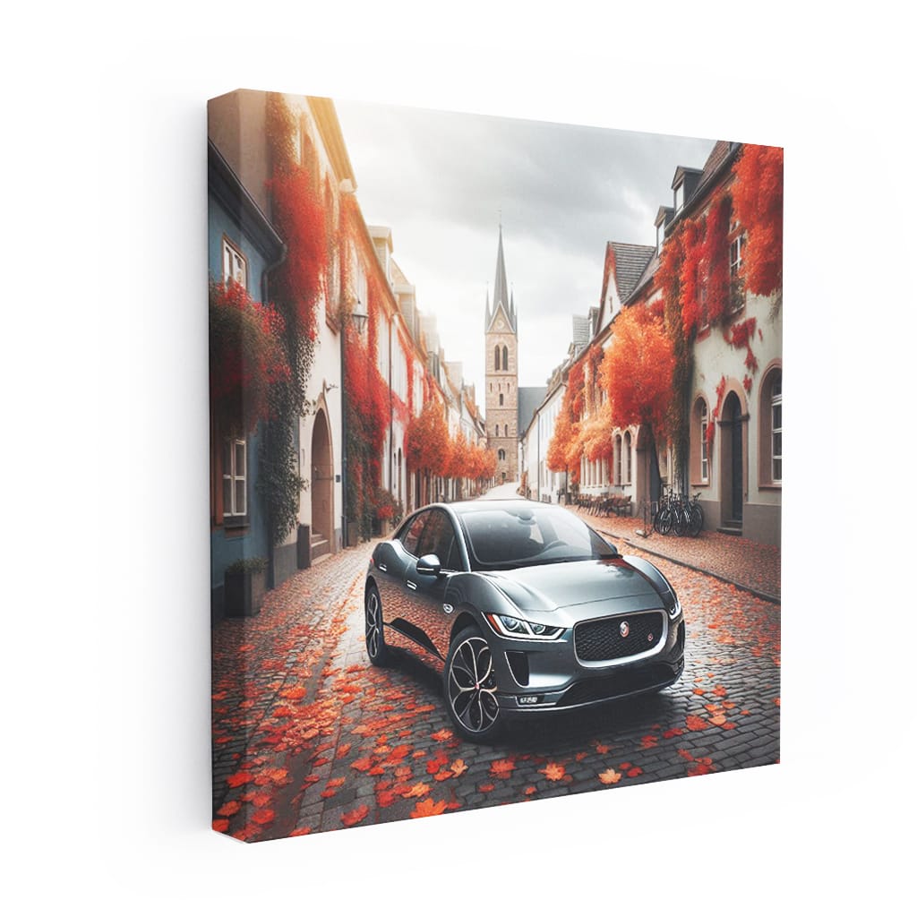 Jaguar I-Pace Overcast Skies