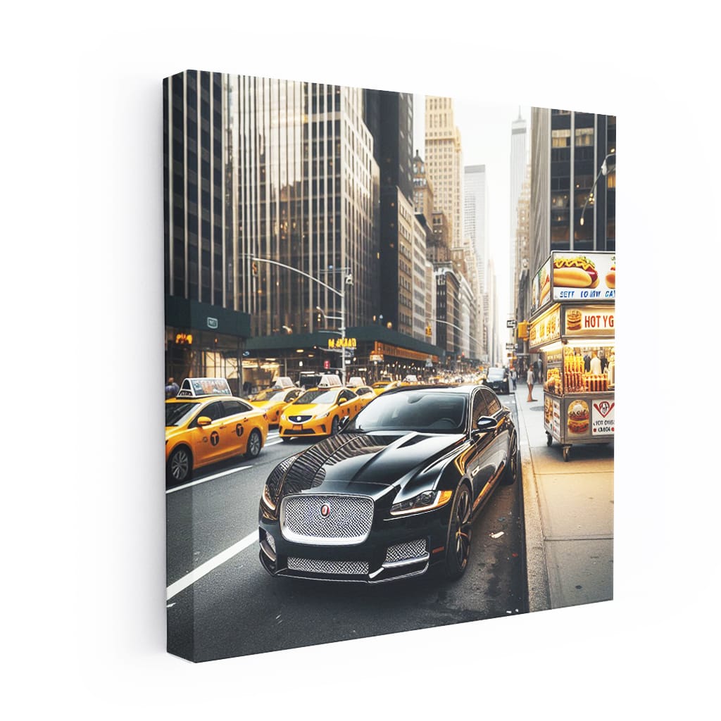 Jaguar XJ in New York - Luxury and Elegance on Wheels