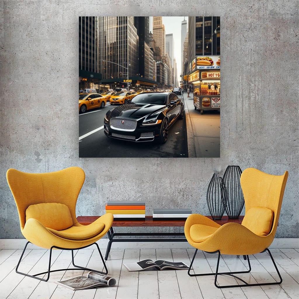 Jaguar XJ in New York - Luxury and Elegance on Wheels