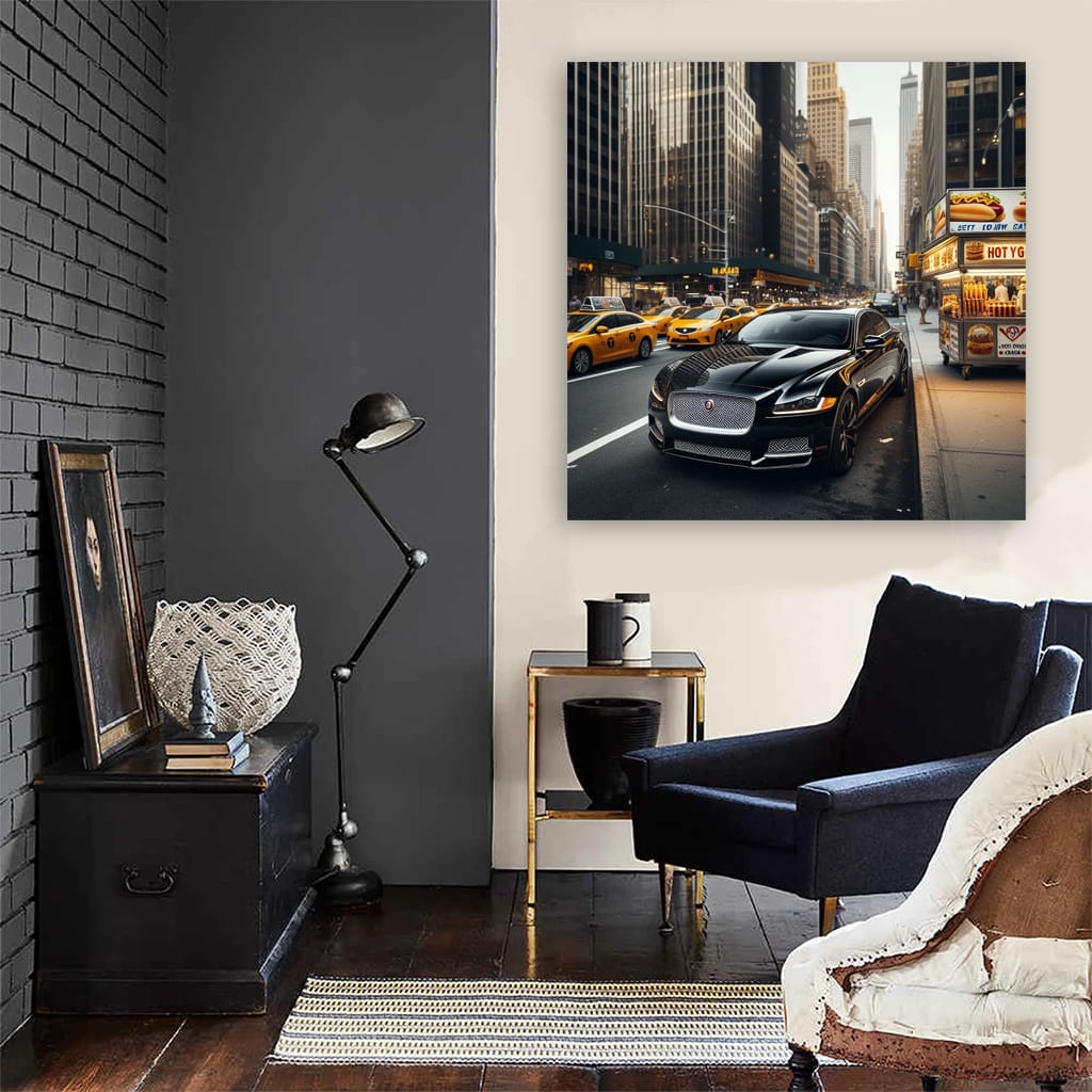 Jaguar XJ in New York - Luxury and Elegance on Wheels
