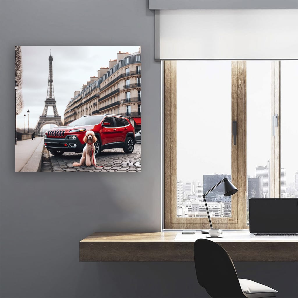 Jeep Cherokee in Paris - Explore with Bold Adventure