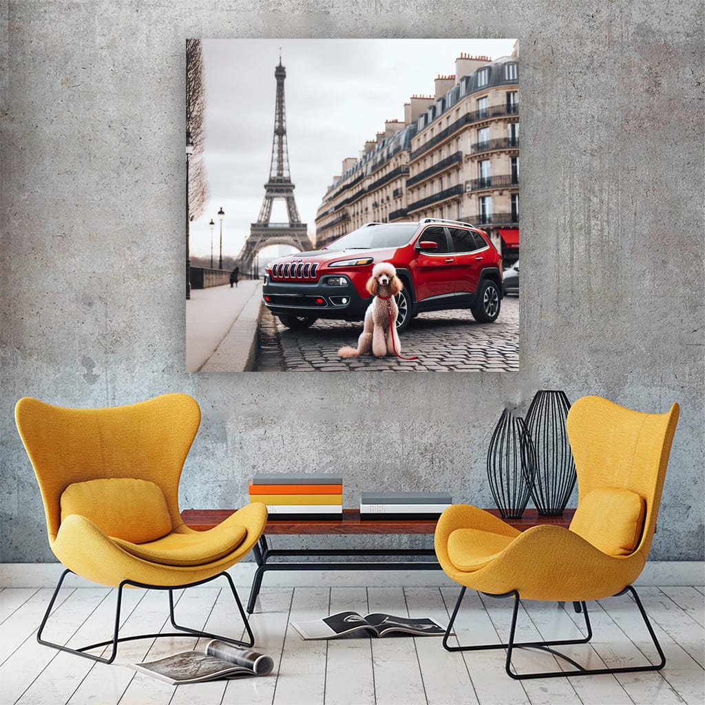 Jeep Cherokee in Paris - Explore with Bold Adventure