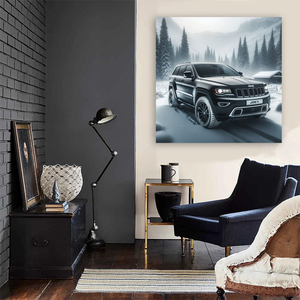 Jeep Grand Cherokee Winter Adventure - Rugged and Ready