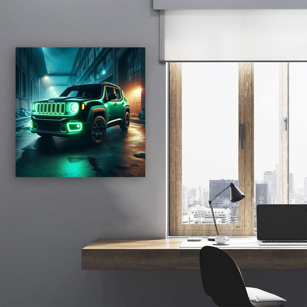 Jeep Renegade Neon - Bold and Adventurous Spirit