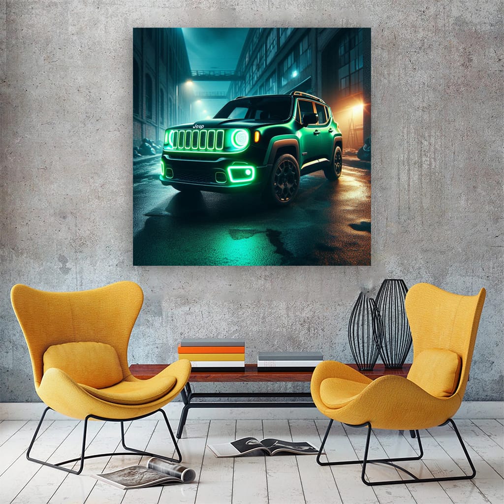 Jeep Renegade Neon - Bold and Adventurous Spirit