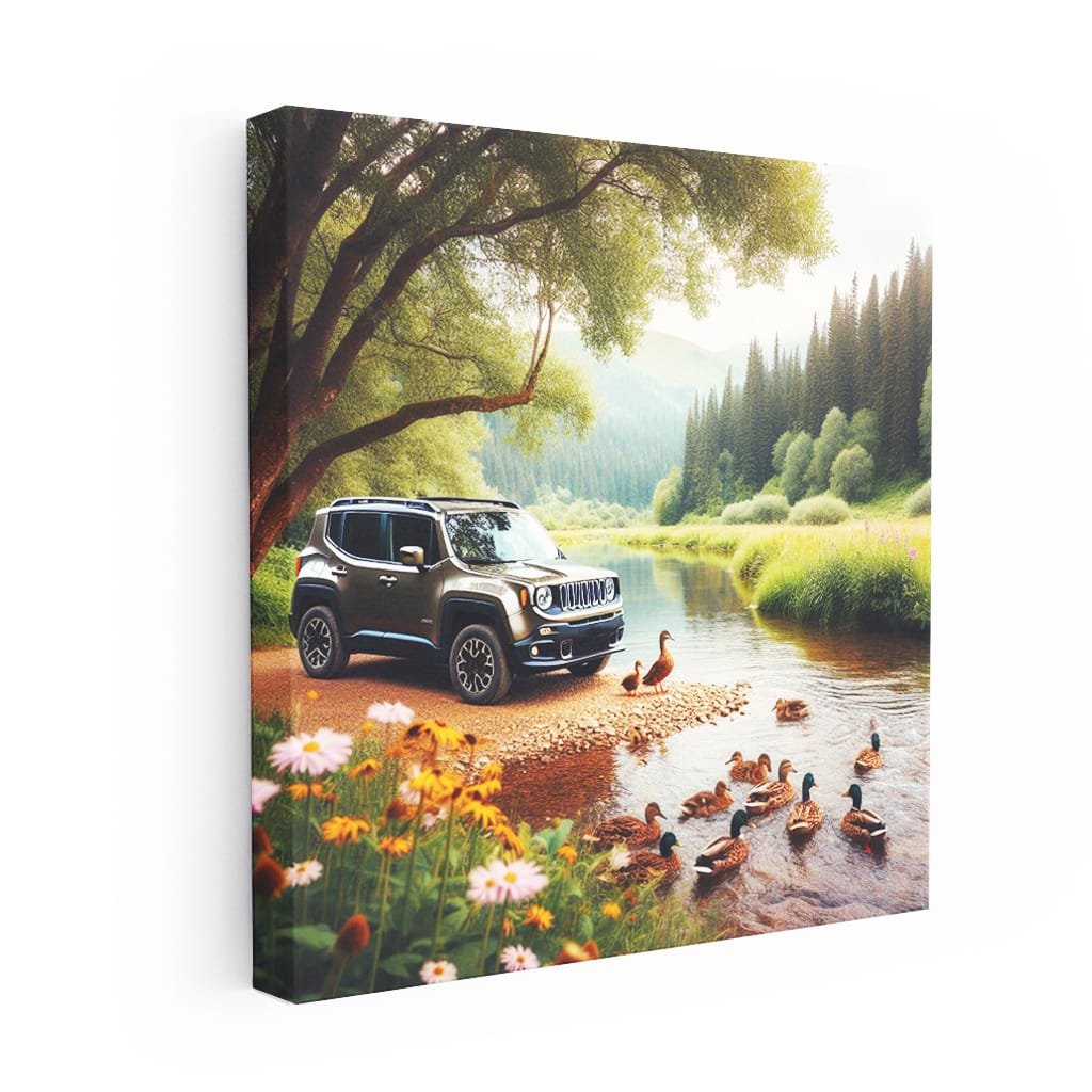 River Adventure Jeep Renegade: Bold, Rugged, Ready