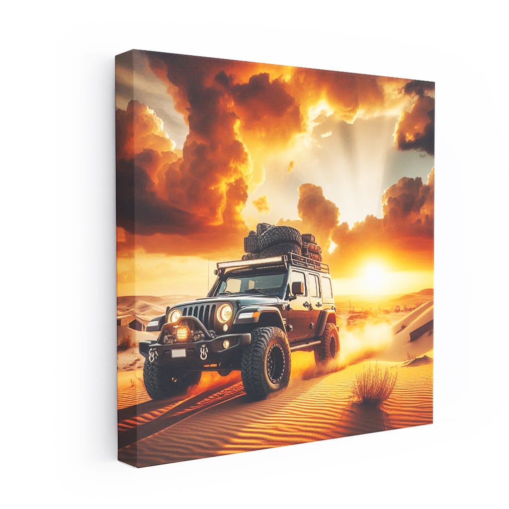 Jeep Wrangler Desert Adventure - Rugged and Ready